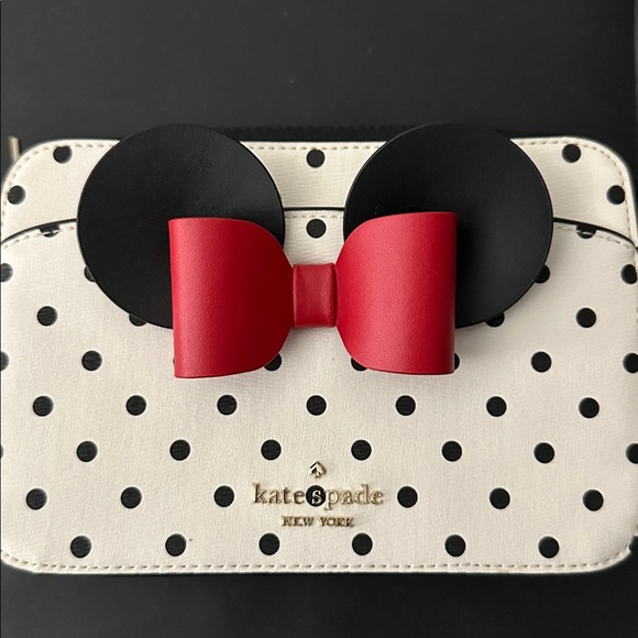 Kate Spade Polka Dot Kids Bag with Red Bow - Picture 6 of 7